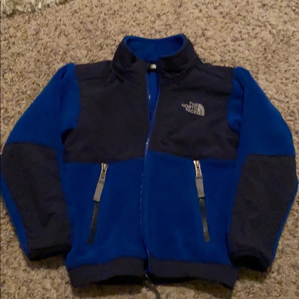 Size 2T royal blue North Face jacket (Denali)